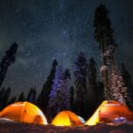 camping sous les étoiles