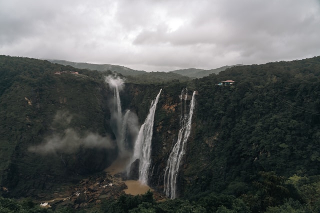 cascades de l'Inde